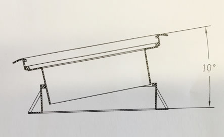 rehaussement grille de sécurité